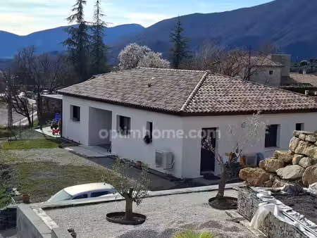 a vendre – maison d'architecte contemporaine 135 m² - 4 chambres au brusquet (04)