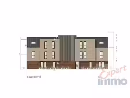 1ste verdieping stijlvol appartement (1 slpk) met garage ...