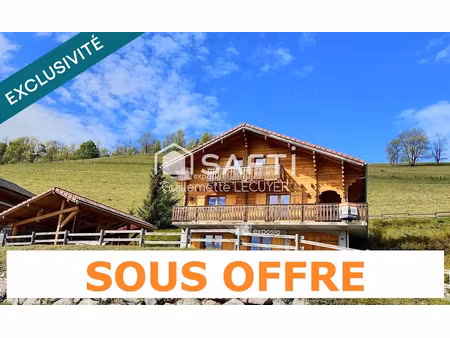 vente chalet 8 pièces 134 m² à bernex (74500)  695 000 €