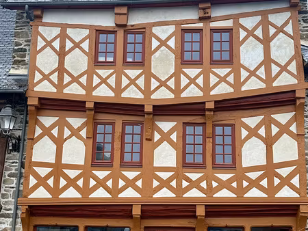 treguier : maison à colombages