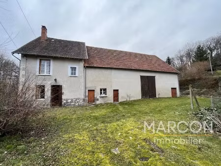 proche gueret  maison avec grange et terrain 5000 m²