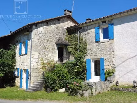 maison pierre et grange
