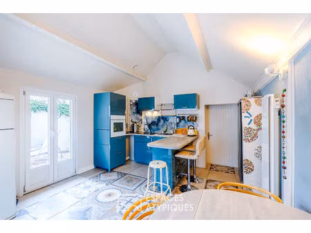 ensemble immobilier de charme avec dépendances à bonnelles