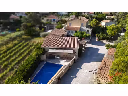mas avec 2 logements indépendants + bâtiment de 5 chambres d'hôtes-piscine