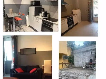 location 70m2 venaco terrasse  jardin
