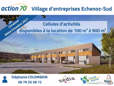 local artisanal / industriel à louer à echenoz-la-méline - vesoul sud