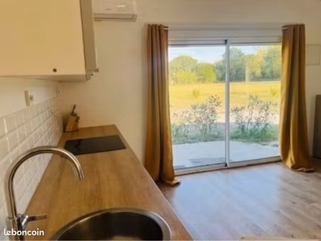 maisonnette t2 37m2 + 150 m2 de terrain