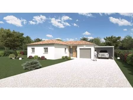terrain avec maison neuve à vendre
