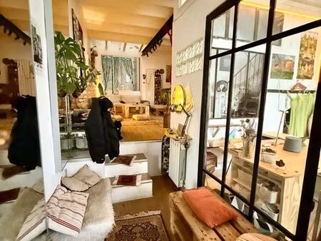 rare : duplex loué de 96m2 avec local commercial ou parking