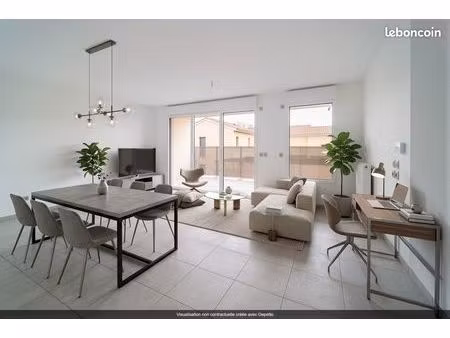 appartement 4 pièces anse - grand balcon sud