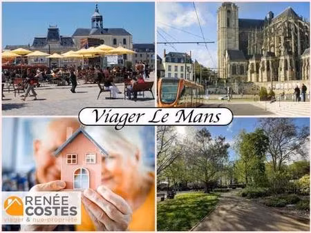 viager occupé - f82-h83 ans - le mans (72000)