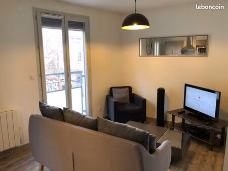 t2 meublé 45 m² (garage sous-terrain possible en sus) secteur saxe gambetta