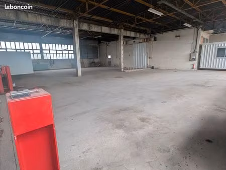 local / entrepot / bureau de 200 à 500m2 à louer