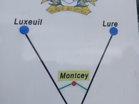 terrain 831 m² montcey