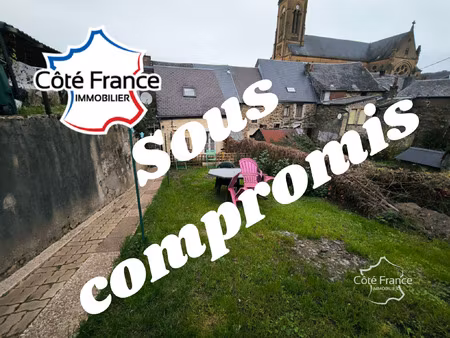 achat maison 3 pièces 51m² fumay 08170