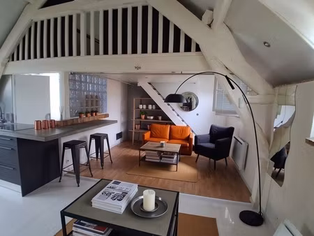 studio avec mezzanine – centre-ville limay – fort potentiel investisseur