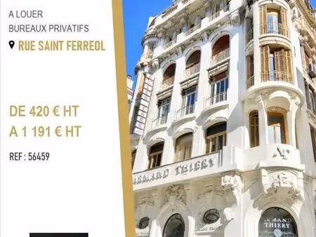 location bureaux 351 m²