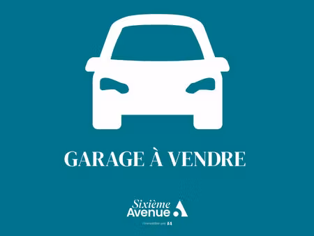 garage fermé en sous-sol