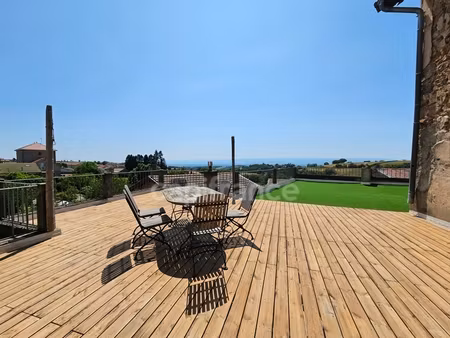 maison spacieuse et atypique  182m2 habitables  3 chambres  grande terrasse avec vue dégag