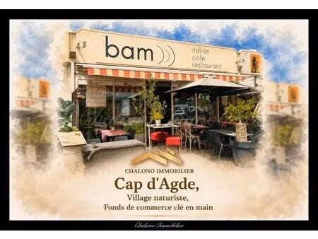 vente commerce le cap d agde 34300 49m²