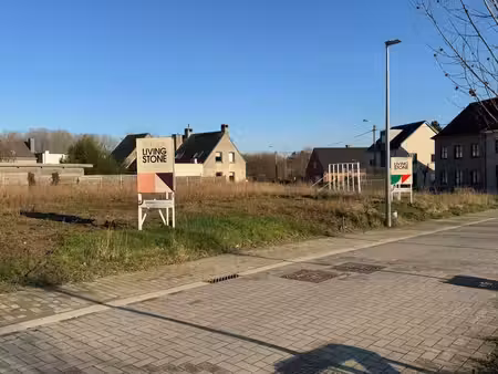 terrain 7a87 pour maison 4 façades à affligem