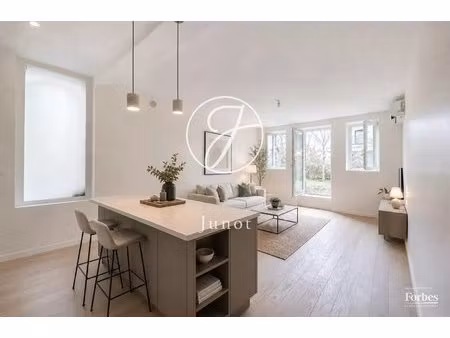 saint-cloud - montretout - appartement 57.56 m² carrez - 2 chambres - jardin de 100 m²