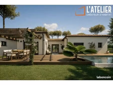 terrain 600 m² biganos