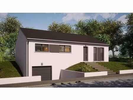 terrain avec maison neuve à vendre