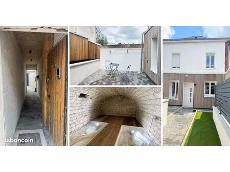 maison de ville 4 pièces 60 m² - location meublée (négociable location nue)
