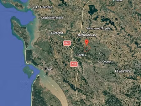 vente terrain 700 m² à brizambourg (17770)  43 056 €