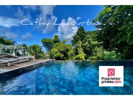 villa d'exception  modernité et nature luxuriante - guadeloupe