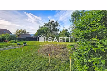vente terrain à batir 775 m² à entrelacs (73410)  150 000 €