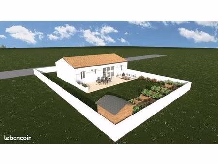 maison 70 m² courcon