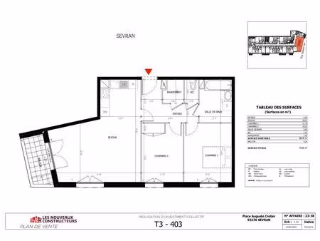 appartement t3