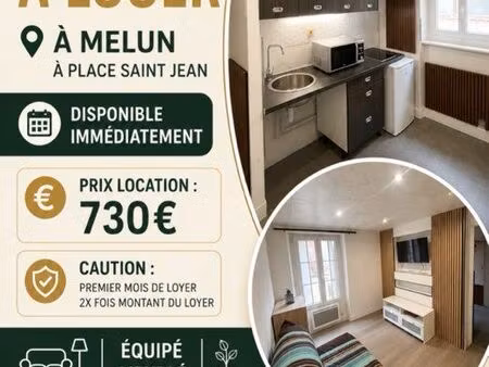 studio à louer melun