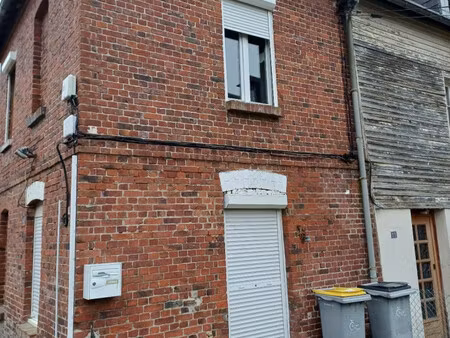 vente maison auffay  36m² 4 pièces 75 000€ seine-maritime