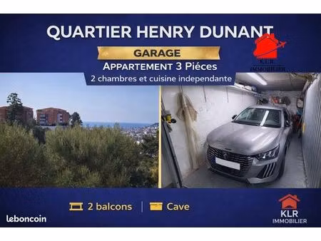 appartement 3 pièces 54 m²