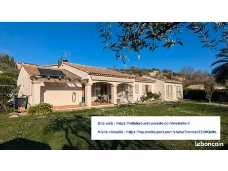 maison de plain-pied au calme avec grand jardin plat sans vis à vis