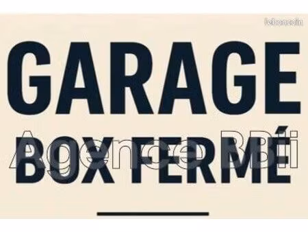 parking/box 15 m² paris