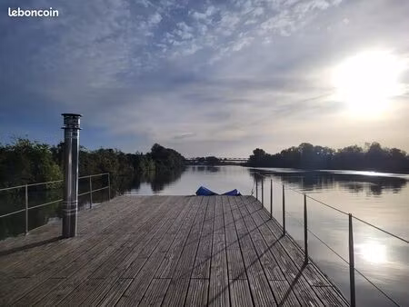 péniche habitation sterwen 48m² · terrasse 20m² · 229 000 paris