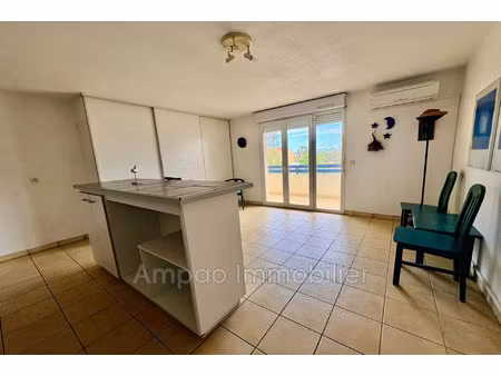 vente appartement 2 pièces 40 m² canet-en-roussillon (66140)