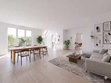 appartement 100m²- 3chambres -garage- parking cave