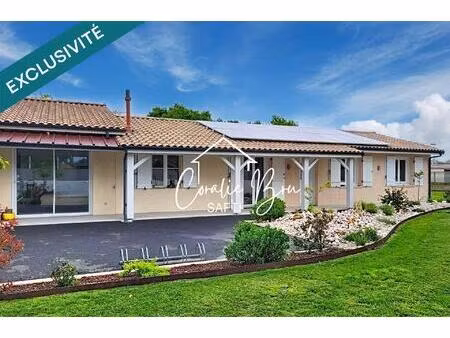 maison 5 chambres sur beau terrain clos de 1045m²