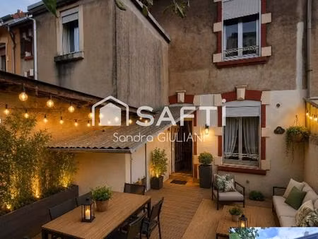 maison 115m2 avec 4 chambres  terrasse  jardin et garage aux portes des frontières !