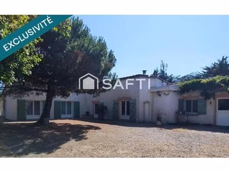 maison de charme à saint-brevin-les-pins – 140 m² au cœur de la nature
