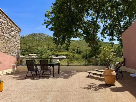 maison de caractère avec terrasse et vue magnifique à 20 minutes de leucate