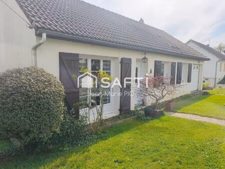 maison plain pied de 71m2 avec 2 chambres et un garage