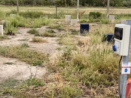 emplacement de 104 m2 à sigean entre mer et nature
