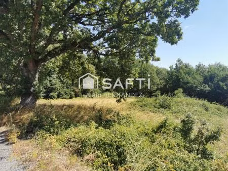 boussens- au calme beau terrain constructible de 1760m2 - 45.000€