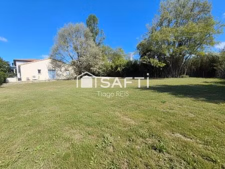 seysses : terrain viabilisé 687m² en impasse